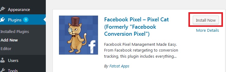 pixel plugin for wordpress