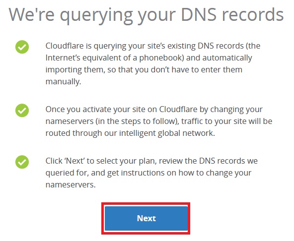 cloudflare is querying your dns records