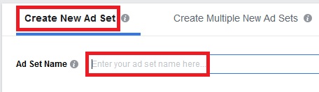 create ad set name in facebook ads