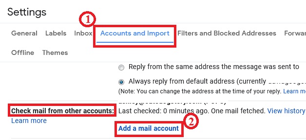 how to add custom domain name email to gmail