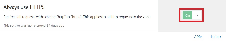 SSL Tutorial Choose Always Use HTTPS Option in Cloudflare
