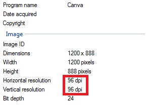 One Drawback Of Canva Is It Can Produce Image Up To 96 DPI Only