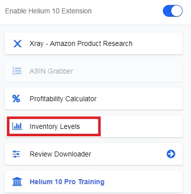 Helium 10 Inventory Levels Spying Your Competitor Stocks