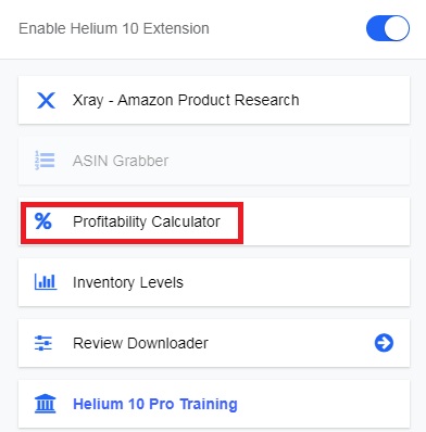 Using Helium 10 Profitability Calculator To Calculate How Much You Can Make Selling The Product On Amazon