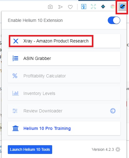 The Results From Helium 10 Xray Amazon Product Research