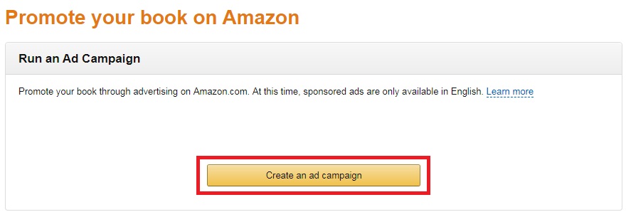 Step By Step How To Use Amazon Marketing Services For Authors