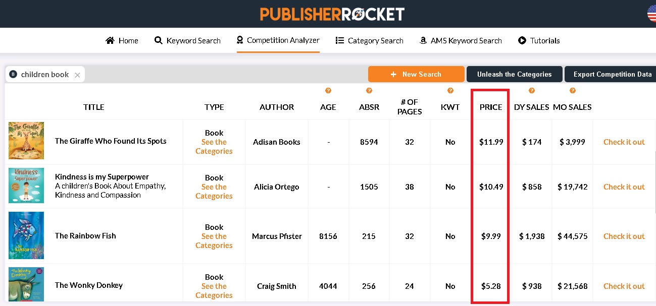 Discover How To Set Your Amazon KDP Books Pricing With Publisher Rocket