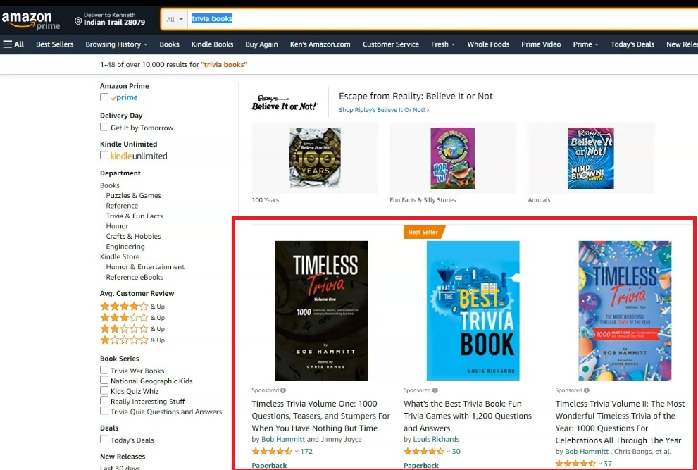 Learn How To Create Trivia Question Games Book To Make Money On Amazon