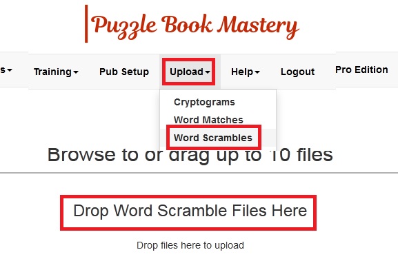 Step By Step Manual Use Word Scramble Generator In Puzzle Book Mastery To Make Amazon KDP Books