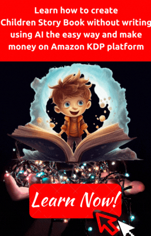 Learn How To Create Children Story Book Without Writng Using Chatgpt To Make Money Amazon KDP